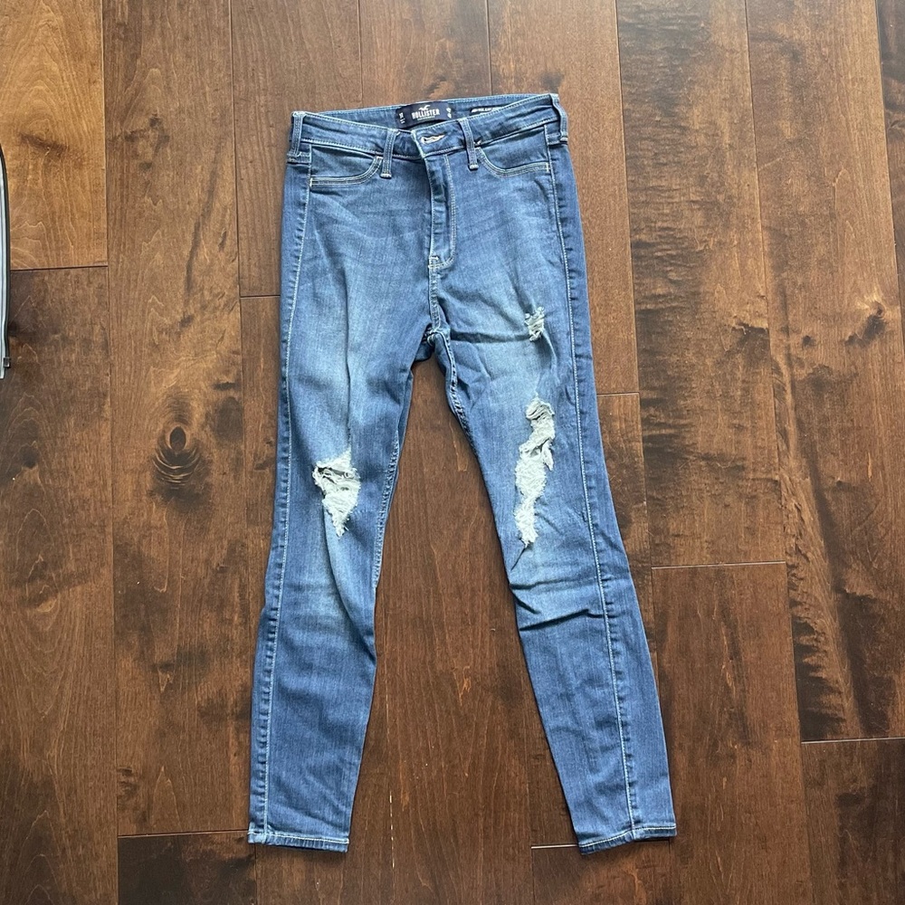 Hollister high rise cropped jeggings